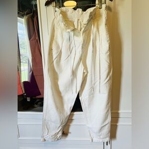 Free People White Casual Pants